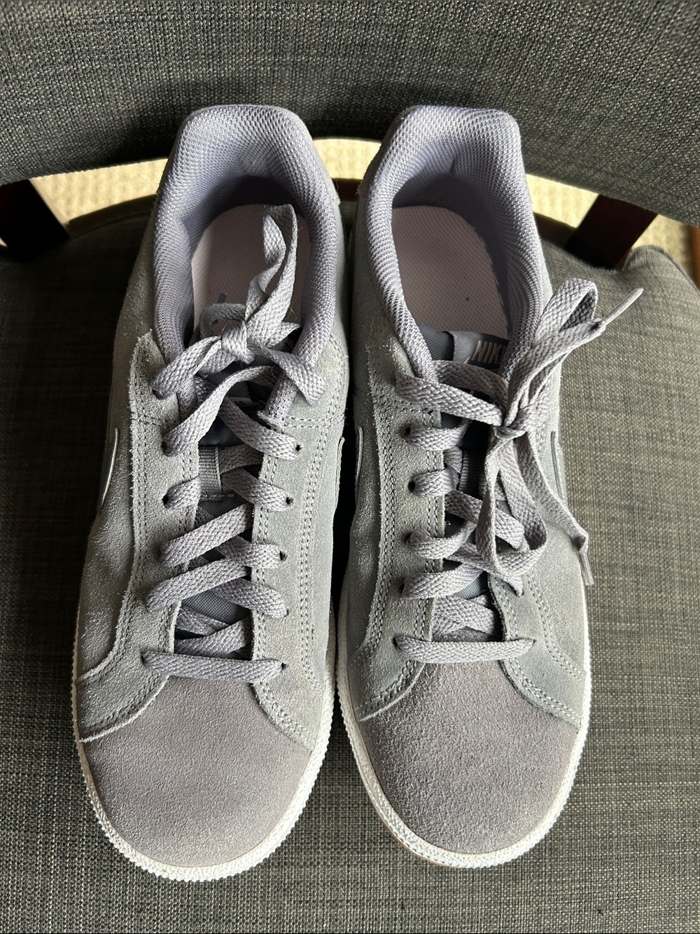 Nike Court Legacy Sneakers in Grey Size 8.5 - Picture 3 of 8
